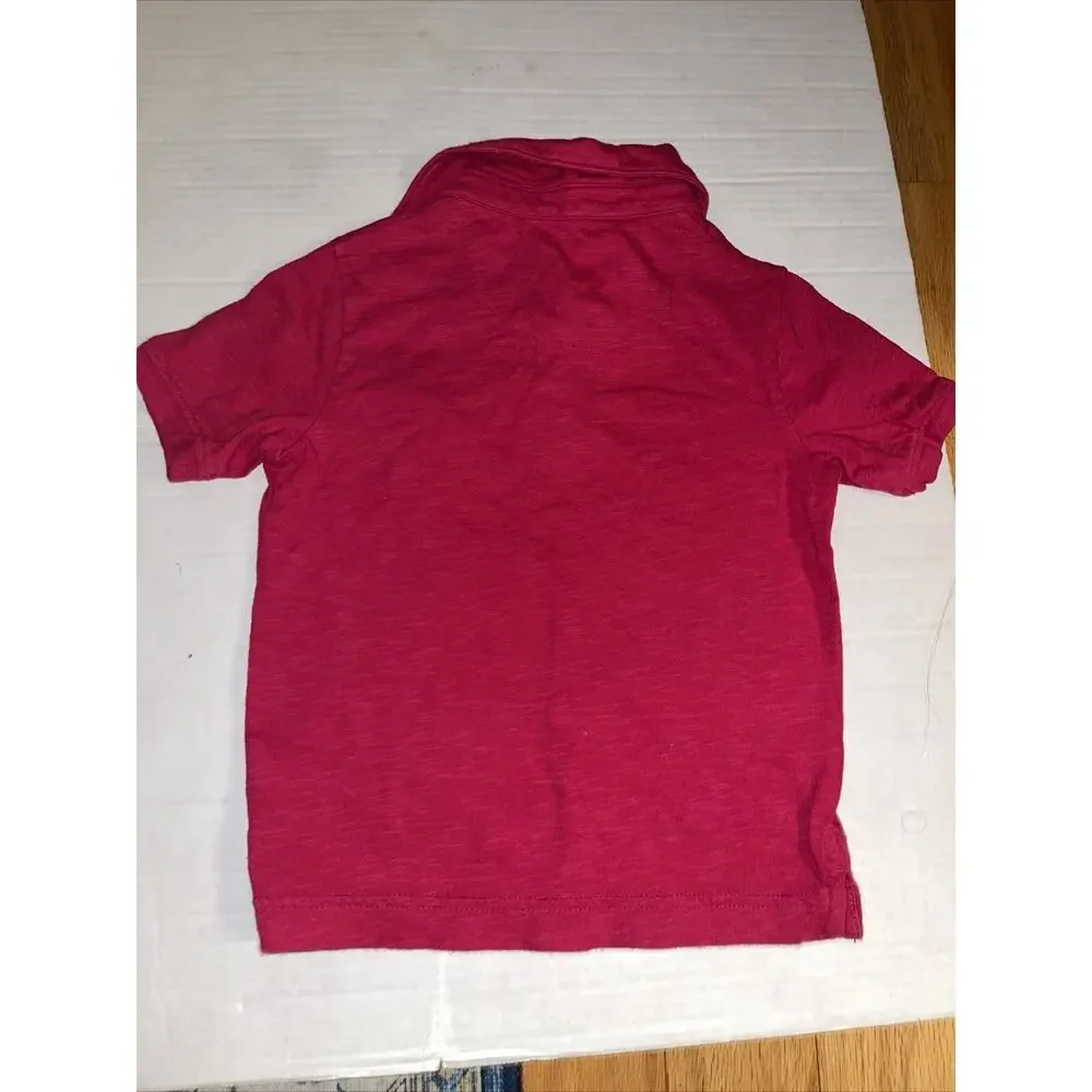 Baby Gap Super Soft Short Sleeve Cafe Polo 3 Button Shirt Size 3 Years Unisex